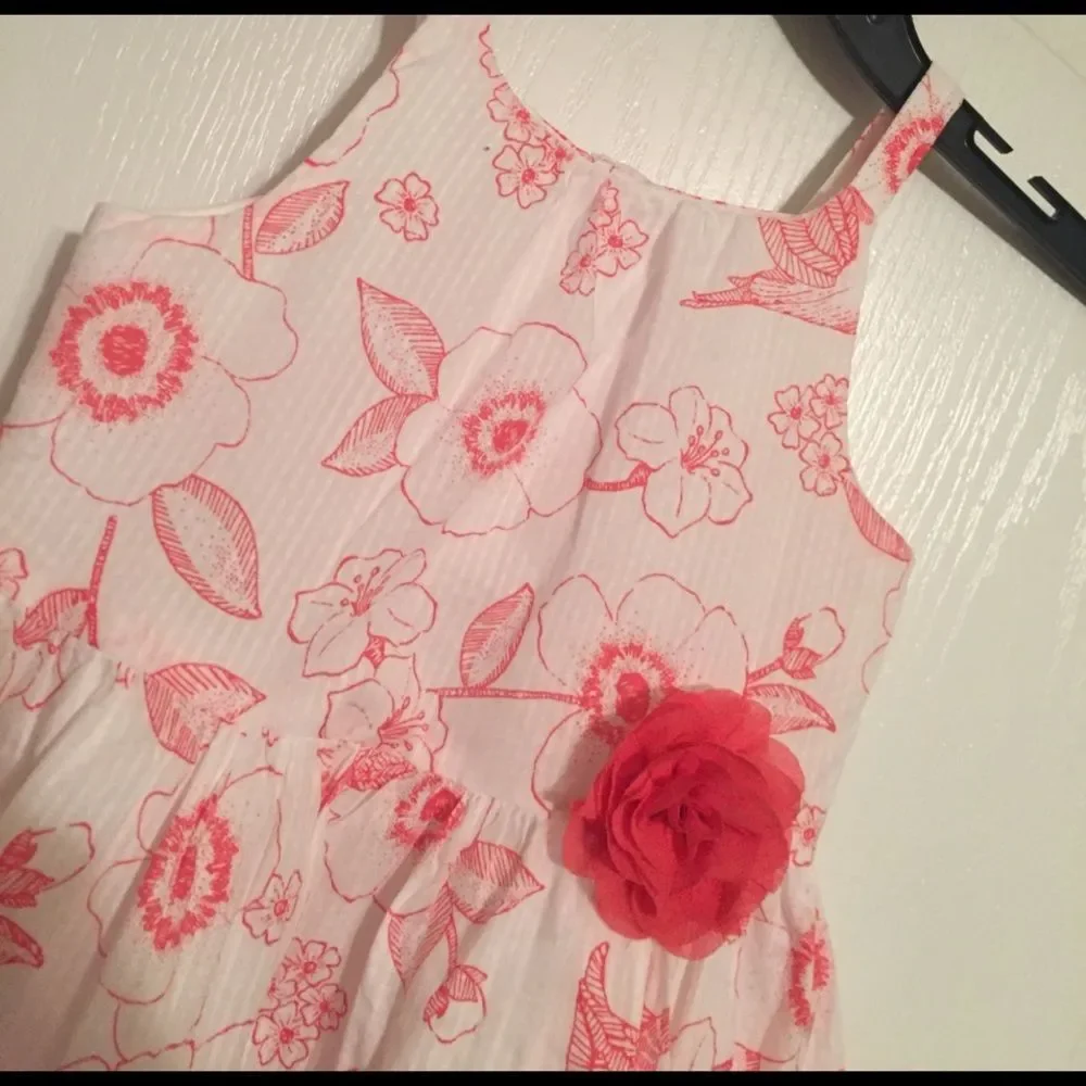 Birdie Coral Dress - Picture 2 of 5